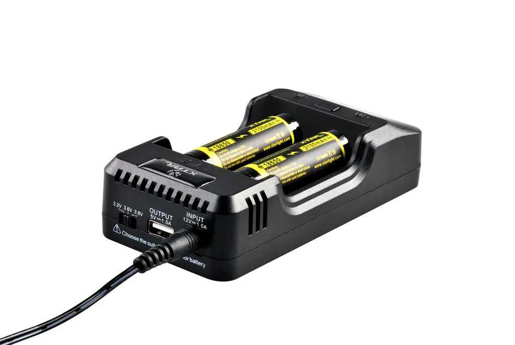 XTAR VP2 Multi Function Lithium Ion Battery Charger