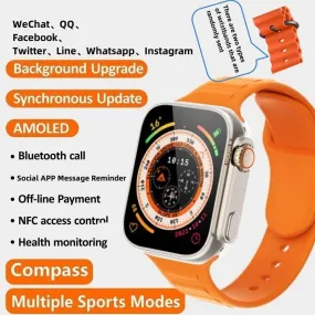 YP C800 The New Ultra Bluetooth Smartwatch